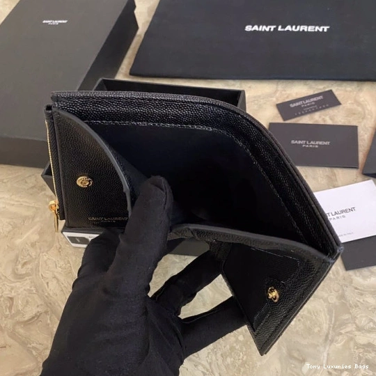 Tony Luxuries ZIPPED CARD YSL CASE MONOGRAM 0820